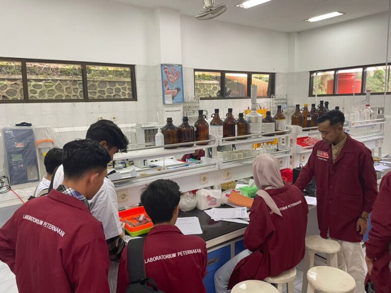 Tingkatkan Skill di Industri Pakan Ternak, Mahasiswa Prodi Sarjana Terapan Agribisnis Unggas Fakultas Vokasi UMM Laksanakan Proximate Analysis di Laboratorium Nutrisi dan Makanan Ternak