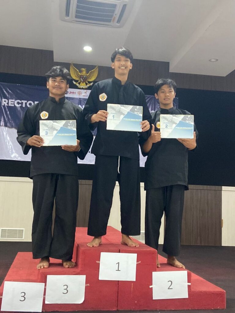 Mahasiswa Vokasi Prodi D4 Agribisnis Unggas UMM Kembali Menorehkan Prestasi di Ajang Rektor Cup Universitas Muhammadiyah Malang Melalui Cabang Olahraga Pencak Silat